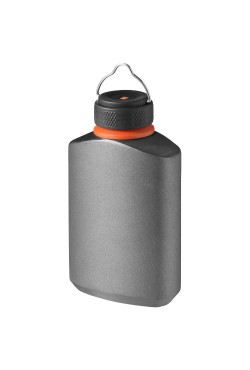 Flasque Anti-Fuite Warden Gris Noir Orange